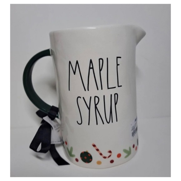 NEW Rae Dunn Maple Syrup Pitcher Buddy The Elf 20th Anniversary - Picture 2 of 5